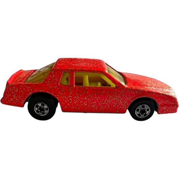 1988 Hot Wheels Red Monte Carlo SS with Gold Glitter Paint - Picture 4 of 8